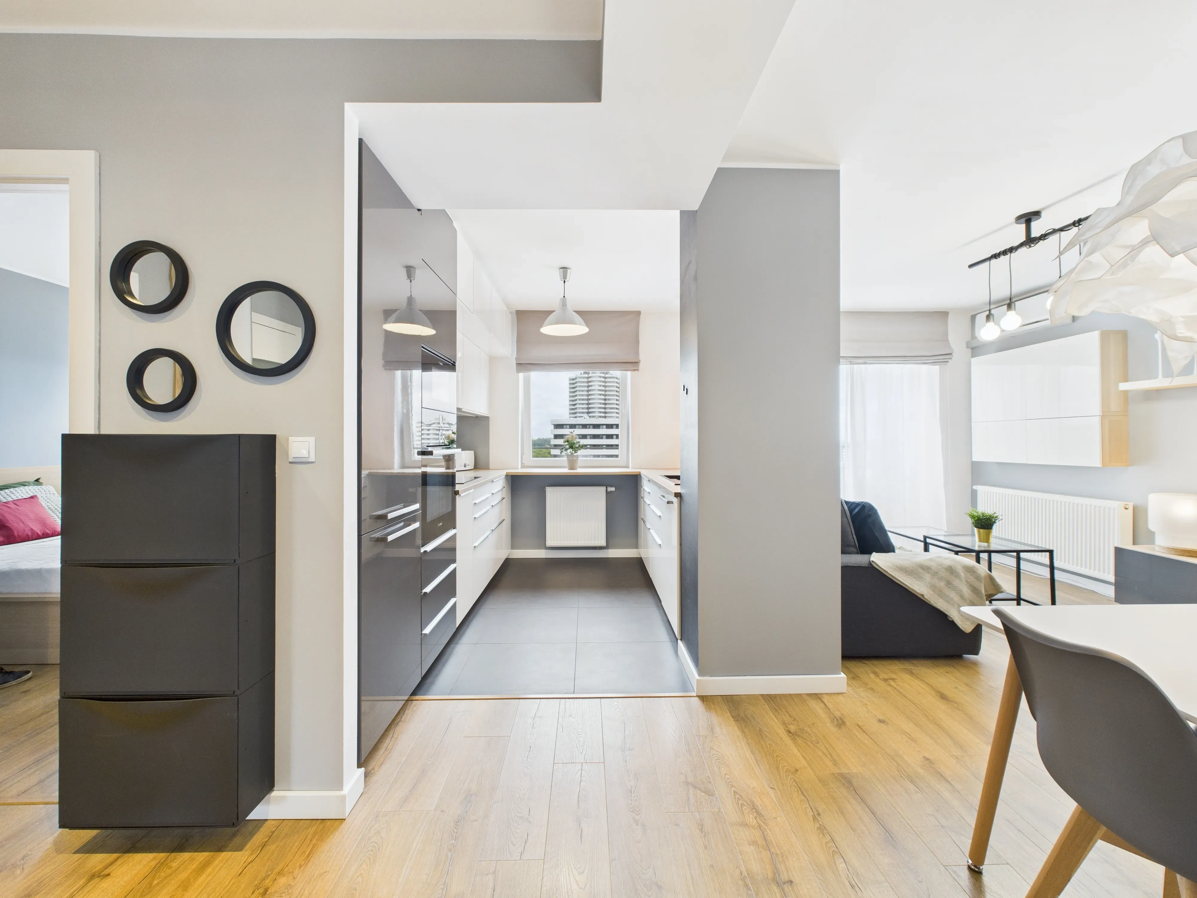 Mieszkanie z miejscem w hali garażowej