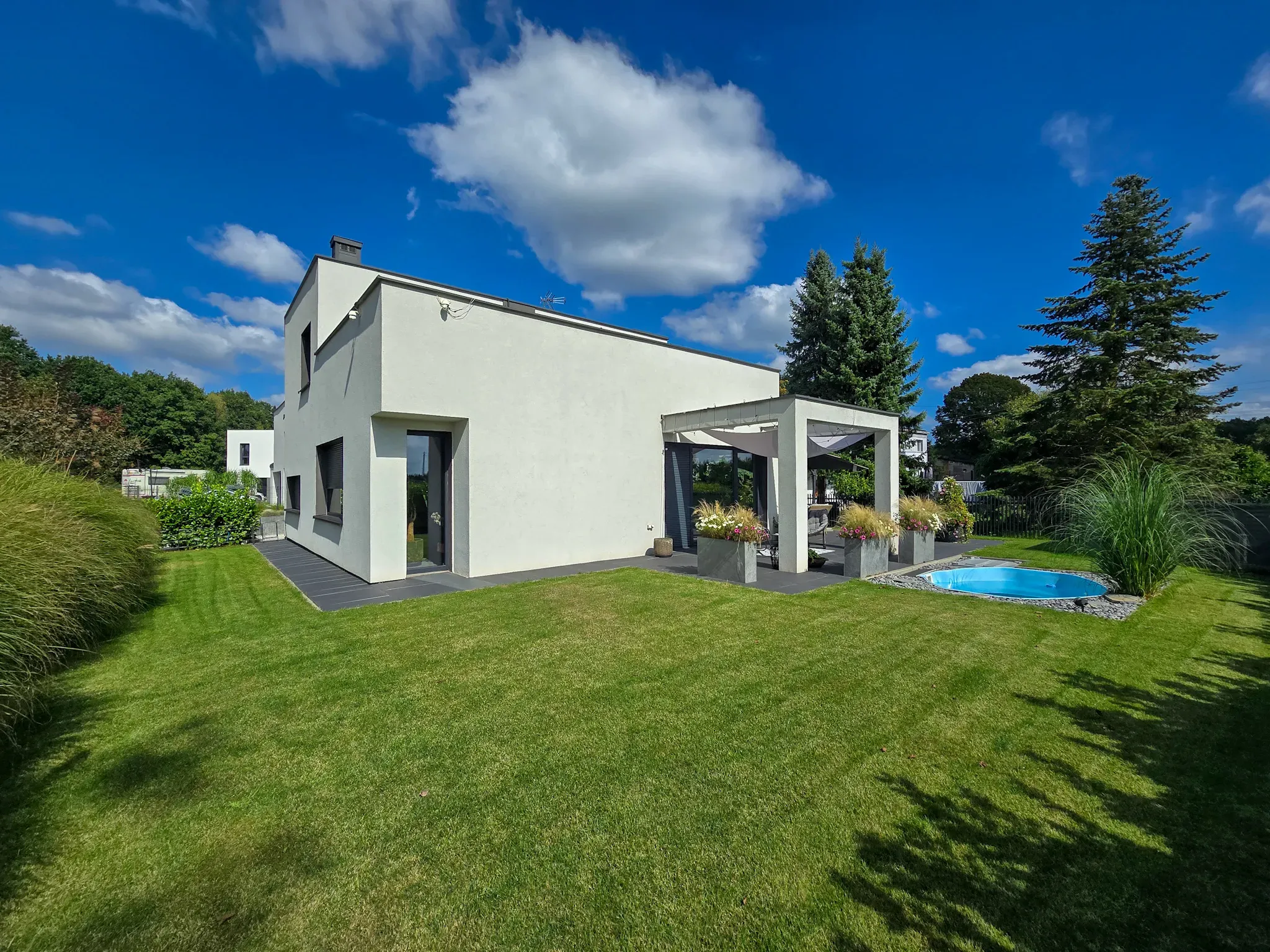 Nowoczesny dom pasywny  |  162 m² + garaż 42 m²